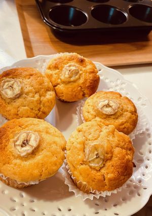 また作りたくなるバナナマフィン-レシピのメイン写真