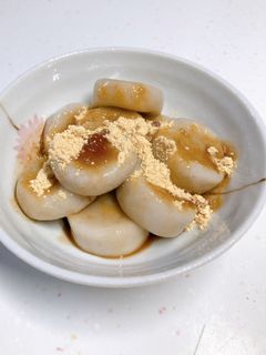 おやつに和スイーツ♪蕎麦白玉団子-レシピのメイン写真
