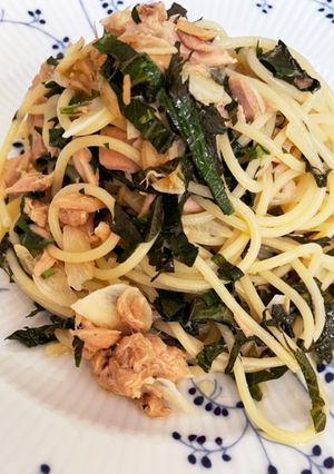 ツナと大葉のパスタ-レシピのメイン写真