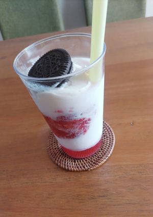 アイスのせいちごミルク-レシピのメイン写真