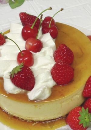 プリンケーキ-レシピのメイン写真