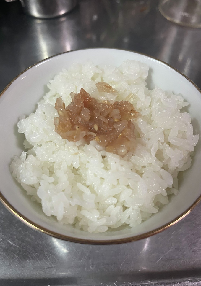 刻みらっきょうの梅肉和え-レシピのメイン写真