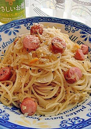 やさしいお酢をかけて食べるパスタ♪-レシピのメイン写真
