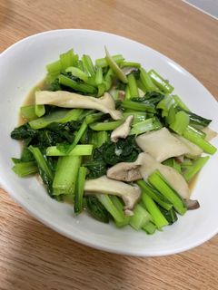 エリンギと小松菜のバター醤油-レシピのメイン写真