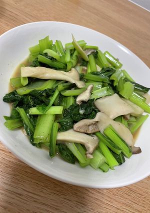 エリンギと小松菜のバター醤油-レシピのメイン写真