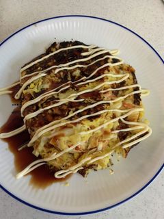 長芋のお粉無しでヘルシー!お好み焼き風-レシピのメイン写真
