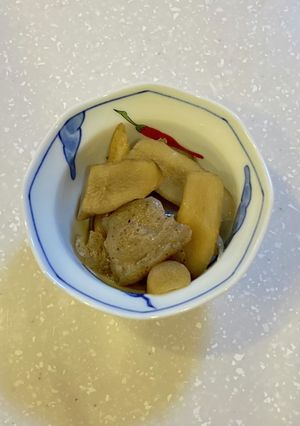 簡単ヘルシー！ごぼうとこんにゃく煮物！-レシピのメイン写真