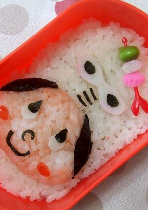キャラ弁✿ぜんまいざむらい♡♡-レシピのメイン写真