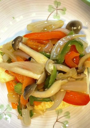 豆腐の野菜あんかけ☆お財布おたすけ☆-レシピのメイン写真