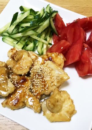 鶏胸肉の照り焼き-レシピのメイン写真
