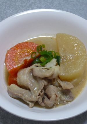 味がしみしみ♪大根と豚肉のみそ煮-レシピのメイン写真