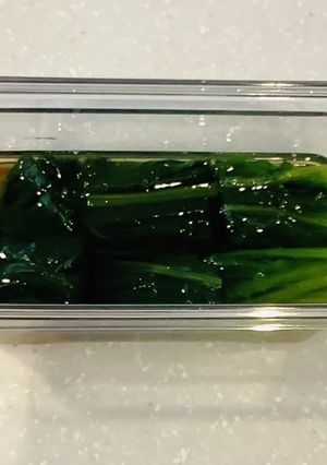 簡単!作り置き!ほうれん草お浸し!-レシピのメイン写真