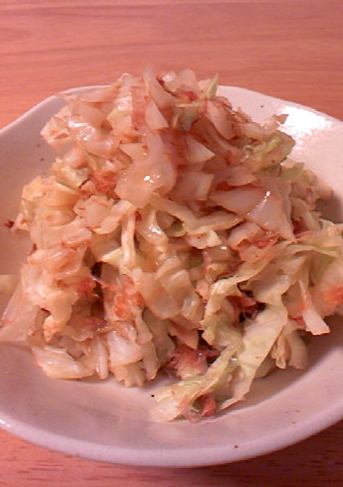 キャベツの簡単和え物♪-レシピのメイン写真