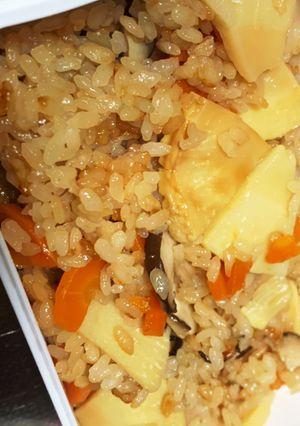 タケノコの炊き込みご飯-レシピのメイン写真