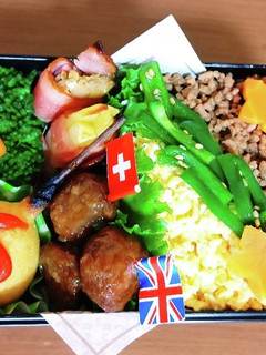 高校生男子弁当-レシピのメイン写真