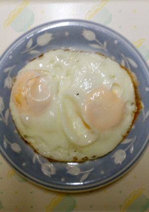 両目玉焼き-レシピのメイン写真