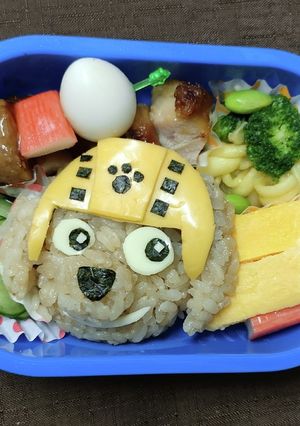 パウパトロールキャラ弁☆ズーマ-レシピのメイン写真