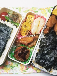 コロッケのり弁(4.27)-レシピのメイン写真