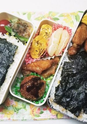 コロッケのり弁(4.27)-レシピのメイン写真