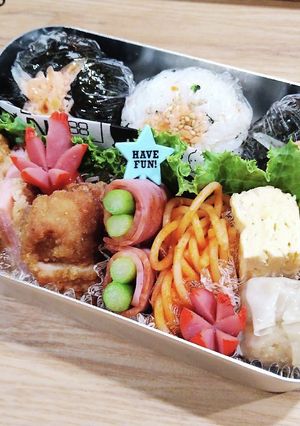 中学生お弁当　2022/4/27 記録用-レシピのメイン写真