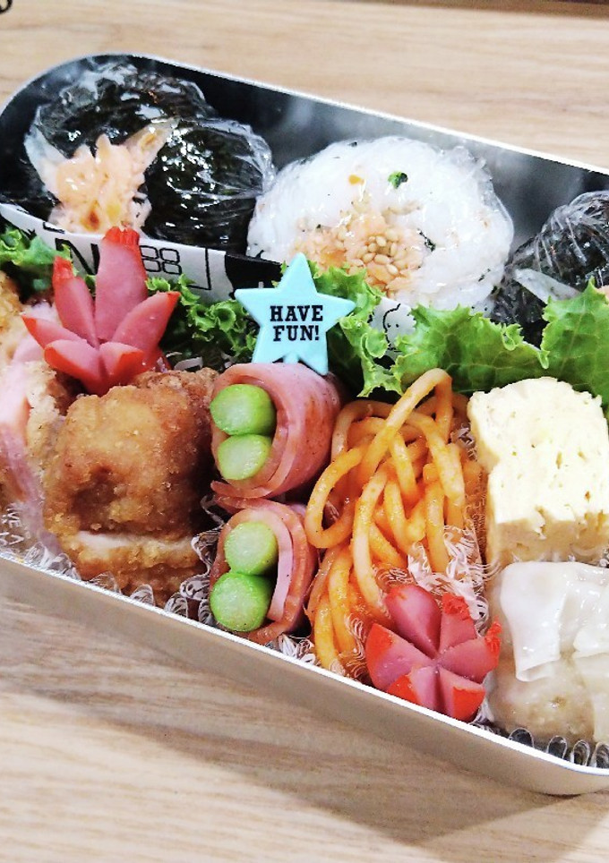 中学生お弁当　2022/4/27 記録用-レシピのメイン写真