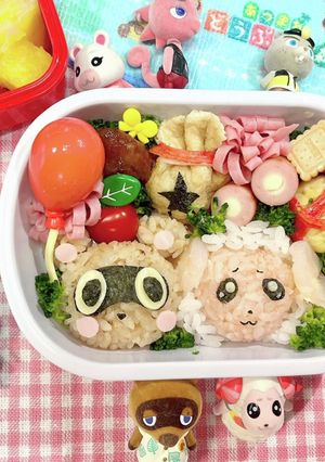 あつまれどうぶつの森キャラ弁ちゃちゃまる-レシピのメイン写真