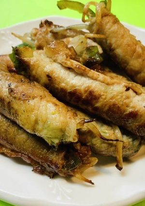 ＊もやしとピーマンの豚肉巻き＊-レシピのメイン写真