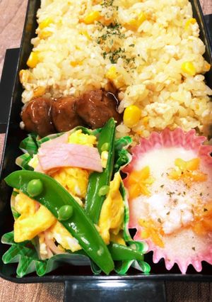 カレーピラフ弁当　427-レシピのメイン写真