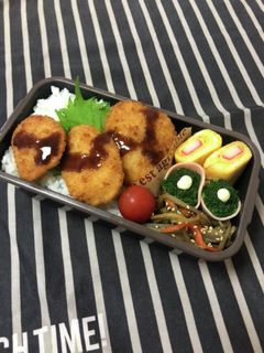 男子高校生弁当4/27チキンカツ弁当-レシピのメイン写真