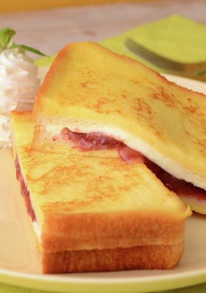 クリームチーズ入り贅沢フレンチトースト-レシピのメイン写真