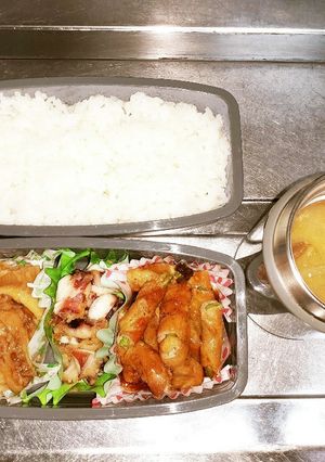高校生男子お弁当22年4月27日-レシピのメイン写真