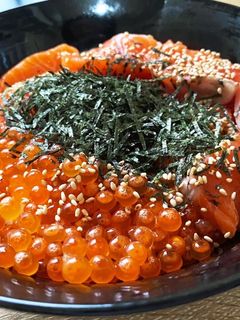 いくら親子丼-レシピのメイン写真
