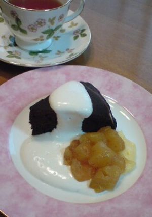 ホットケーキミックスで♪炊飯チョコケーキ-レシピのメイン写真