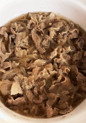 汁だく牛丼-レシピのメイン写真