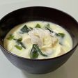ワカメと豆腐の…優しいお味☆豆乳味噌汁