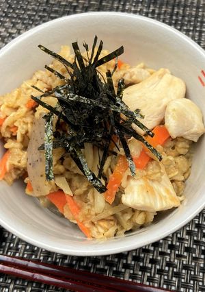 オートミールの鶏五目-レシピのメイン写真
