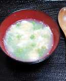 和歌山うすいえんどうの卵とじスープ