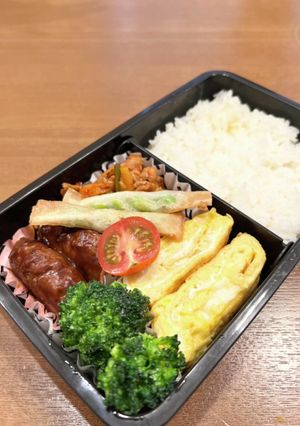中学生男子の弁当10-レシピのメイン写真