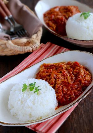 子供も食べれるビーフトマトスパイスカレー-レシピのメイン写真