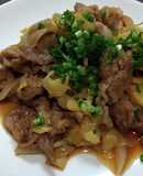 豚肉とたけのこ姫皮のオイスター炒め