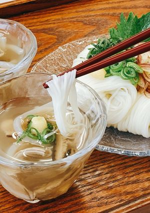 中味汁で冷やしそうめん-レシピのメイン写真