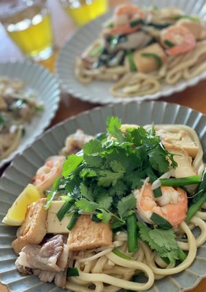 パッタイ風焼きうどん-レシピのメイン写真