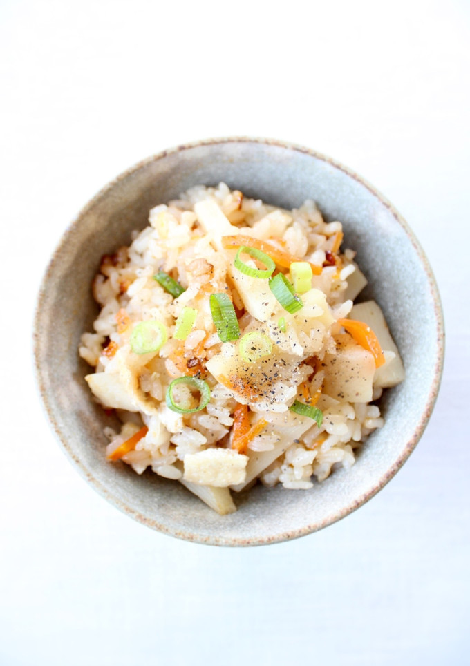 香りいい【筍の白だしご飯】炊き込みご飯-レシピのメイン写真