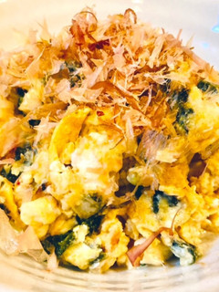 キムチ入りの炒り卵豆腐-レシピのメイン写真