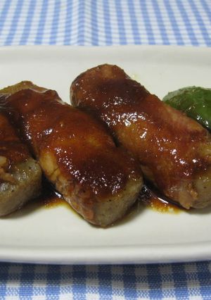 こんにゃくまき巻き焼肉-レシピのメイン写真