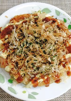 新じゃがでお好み焼き風いももち♪-レシピのメイン写真