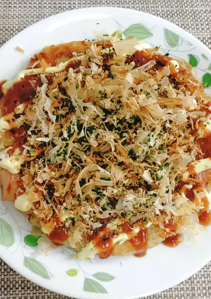 新じゃがでお好み焼き風いももち♪-レシピのメイン写真