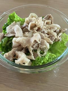 ご飯がすすむ✩冷しゃぶサラダ夏の暑い日に-レシピのメイン写真