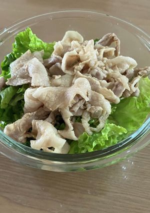 ご飯がすすむ✩冷しゃぶサラダ夏の暑い日に-レシピのメイン写真