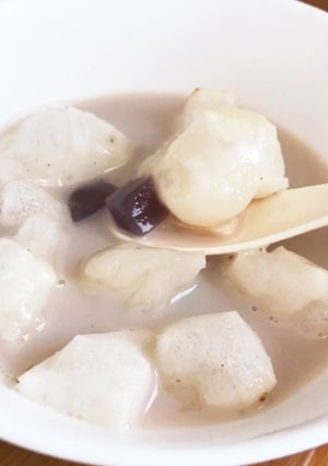 お餅ひとつとようかんで！豆乳しるこ-レシピのメイン写真